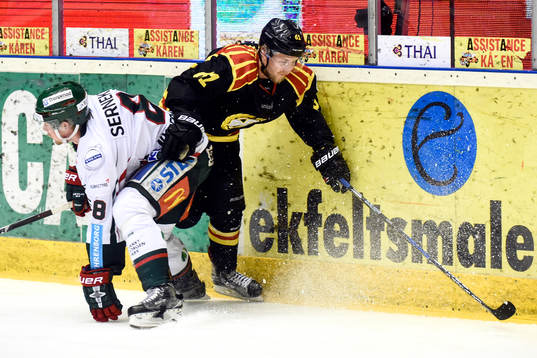 Frölundas John Nyberg och Brynäs Juuso Ikonen