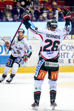 Frölundas Rasmus Dahlin jublar
