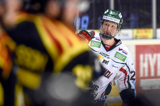 Frölundas Rasmus Dahlin jublar