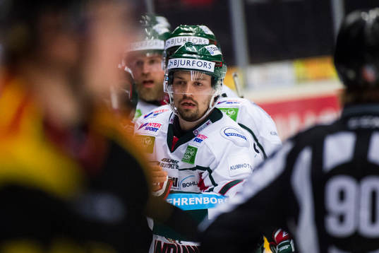 Frölundas Patrik Carlsson jublar