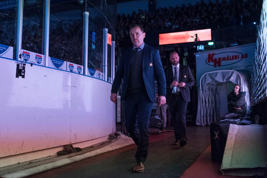 Brynäs tränare Thomas Berglund före semifinal 2 i