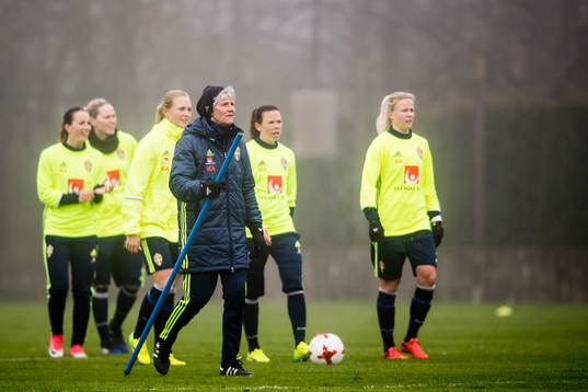 Förbundskapten Pia Sundhage