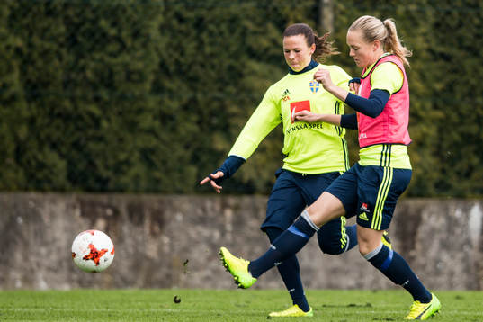 Jessica Samuelsson och Magdalena Eriksson