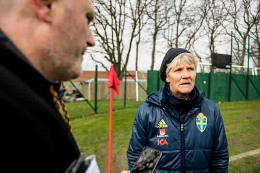 Förbundskapten Pia Sundhage