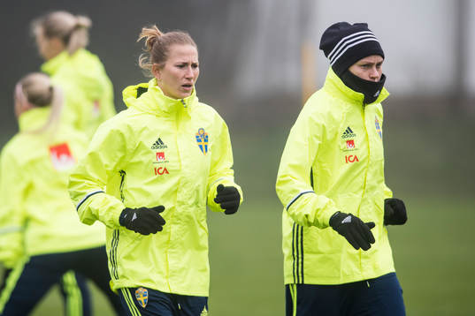 Emma Berglund och Lisa Dahlkvist