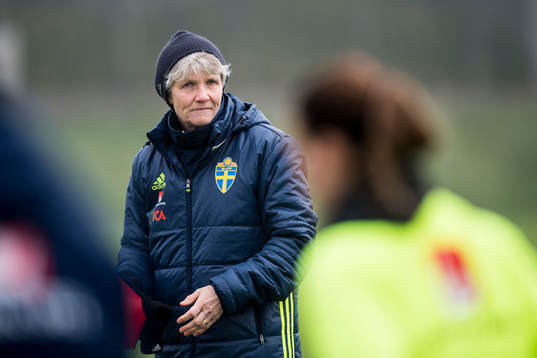 Förbundskapten Pia Sundhage