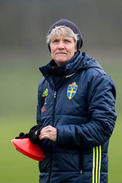 Förbundskapten Pia Sundhage