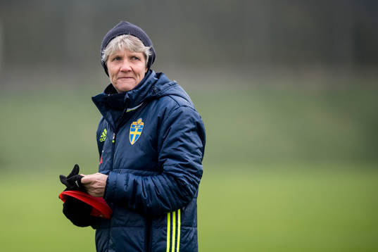 Förbundskapten Pia Sundhage