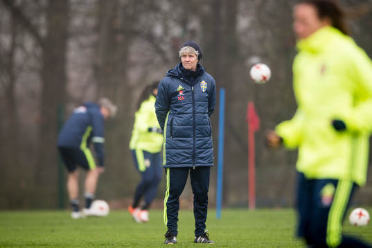 Förbundskapten Pia Sundhage