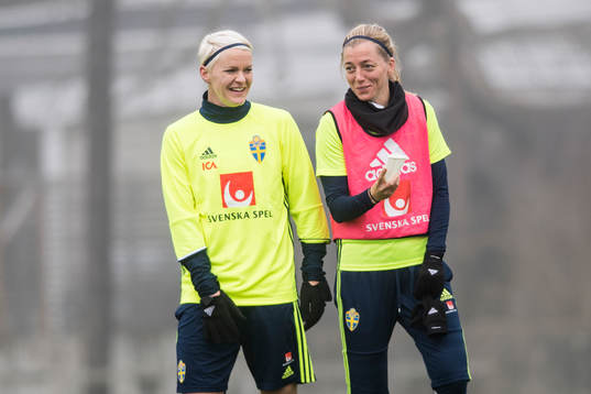 Linda Sembrant och Nilla Fischer
