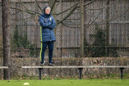 Förbundskapten Pia Sundhage