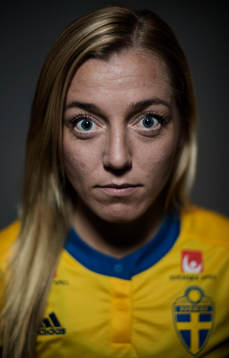 Linda Sembrant, spelare i Sveriges damlandslag i fotboll