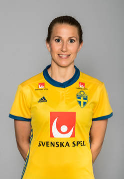 Emma Berglund, spelare i Sveriges damlandslag i fotboll
