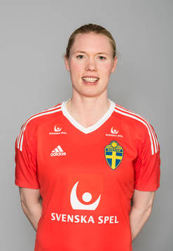 Hedvig Lindahl, målvakt i Sveriges damlandslag i fotboll