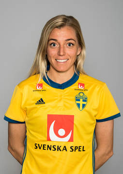 Linda Sembrant, spelare i Sveriges damlandslag i fotboll