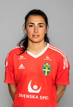 Zecira Musovic , målvakt i Sveriges damlandslag i fotboll