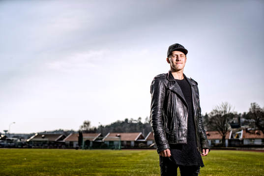 Erik Westermark GAIS på sin gamla hemmaplan Vallhamra IP
