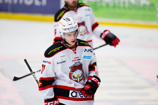 Malmö Redhawks Lukas Haudum deppar