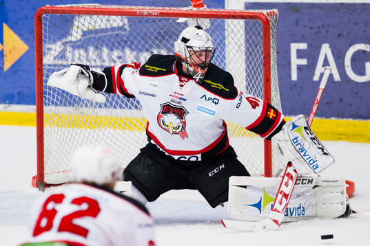 Malmö Redhawks målvakt Cristopher Nihlstorp