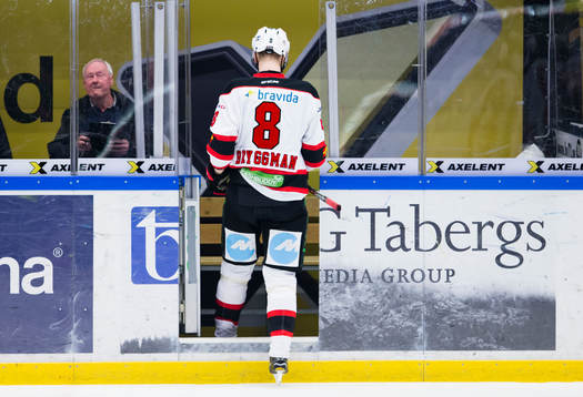 Malmö Redhawks Lars Bryggman blir utvisad