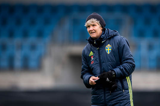 Förbundskapten Pia Sundhage