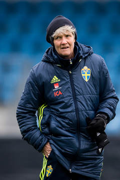 Förbundskapten Pia Sundhage