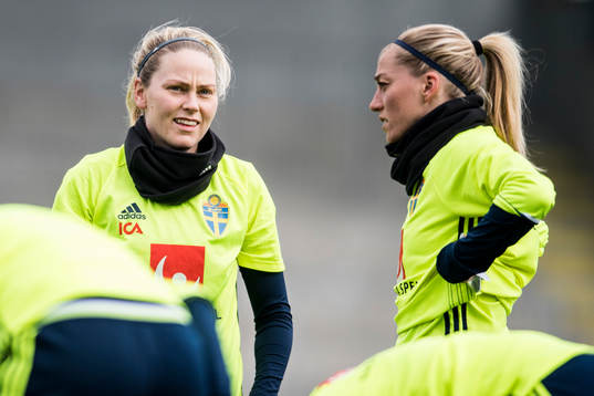 Lisa Dahlkvist och Linda Sembrant