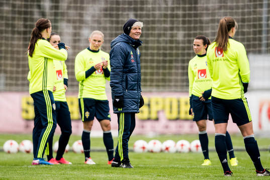 Förbundskapten Pia Sundhage