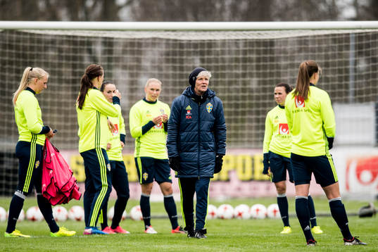 Förbundskapten Pia Sundhage