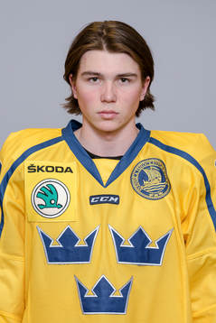 Oliwer Fjellström i U18-landslaget