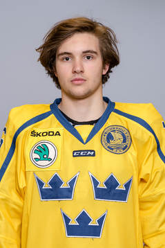 Emil Bemström i U18-landslaget