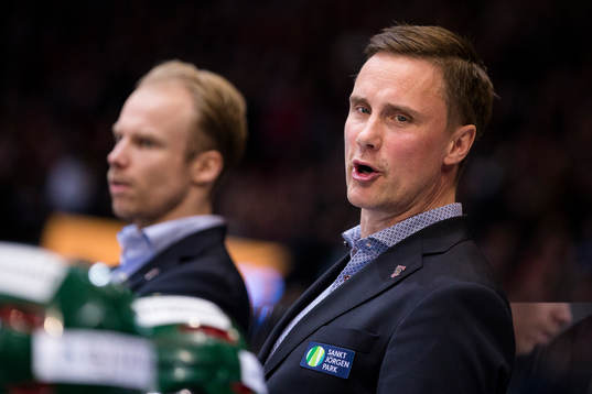 Frölundas tränare Roger Rönnberg