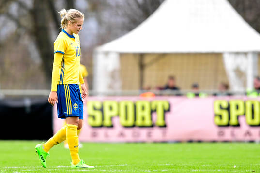 Sveriges Lina Hurtig deppar