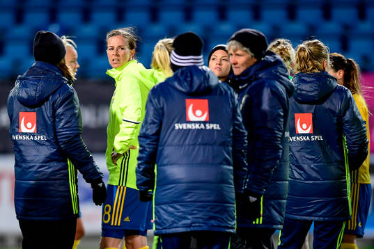 Sveriges Lotta Schelin deppar