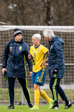 Sveriges Nilla Fischer kliver av skadad