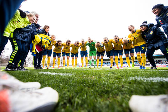 Sveriges spelare taggar till