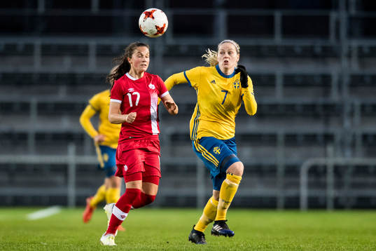 Kanadas Jessie Fleming och Sveriges Lisa Dahlkvist