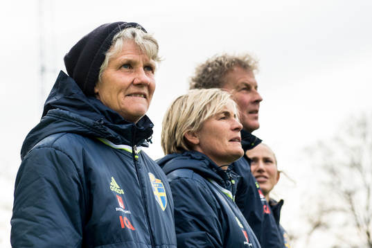Sveriges förbundskapten Pia Sundhage