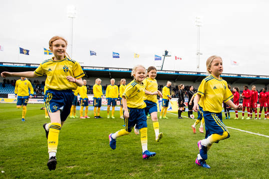 Knattar springer av planen