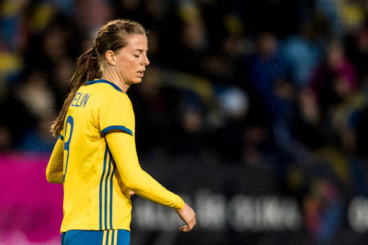 Sveriges Lotta Schelin deppar
