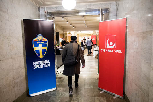 Deltagare anländer