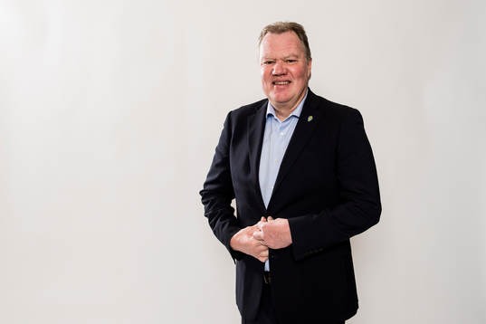 Svenska Fotbollförbundet ordförande Karl-Erik Nilsson