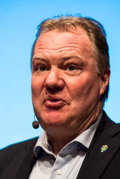 Svenska Fotbollförbundet ordförande Karl-Erik Nilsson