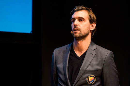Djurgårdens tränare Joel Riddez