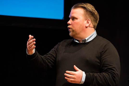 Eskilstunas tränare Viktor Eriksson