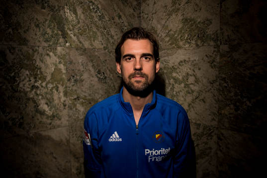 Djurgårdens tränare Joel Riddez