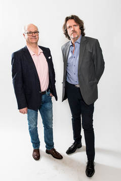 LB07s klubbchef Johan Andersson och tränare Sven Sjunnesson