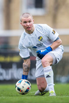 Eskilsminnes målvakt Pontus Löfvenmark
