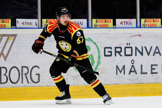 Brynäs Tomas Zaborsky före semifinal 4 i SM-slutspelet i