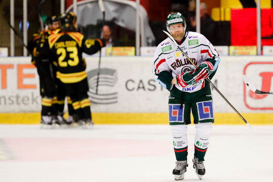 Frölundas Sean Bergenheim deppar